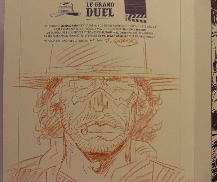 Wanted / Durango - Le Grand Duel + dédicace + ex-libris - 1, Boeken, Stripboeken