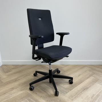 Viasit Linea Mondriaan NPR 1813 bureaustoel, antraciet, Ophalen of Verzenden, Ergonomisch, Gebruikt, Bureaustoel