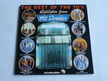 The Best of the 70s - Highlights from Hit Dossier (2LP), Ophalen of Verzenden, Zo goed als nieuw