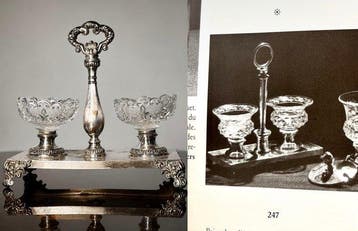 production française - Zout- en pepervaatjes - Kristal,