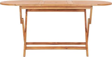 Tuintafel - inklapbaar - lengte 160 cm - massief teakhout -, Verzenden, Nieuw