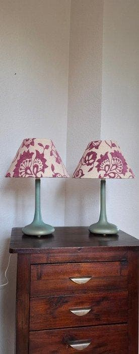 IKEA - Tafellamp (2) - Typ B0226 - Keramiek - Inclusief kap