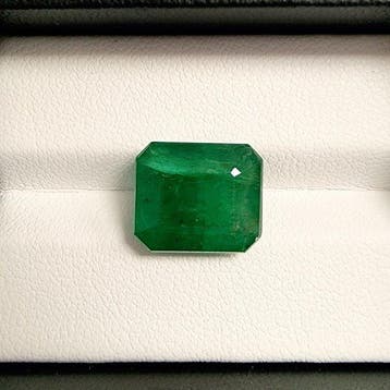 Zonder minimumprijs - 1 pcs Groen Smaragd - 8.43 ct - Guild, Nieuw