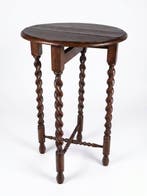 Bijzettafel - Eik - Jacobean revival table, Antiek en Kunst, Curiosa en Brocante