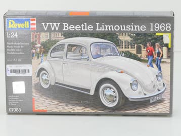 Schaal 1:24 Revell 07083 VW Beetle Limousine 1968 bouwpak..., Ophalen of Verzenden, Gebruikt, Revell