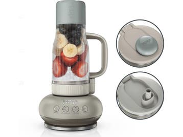 Ninja -  Blendboss Bekerblender Blender  - Beige, Verzenden, Nieuw, Blender