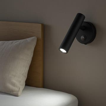 LED Wandlamp - Bedlamp met schakelaar | Zwart | 2W, Ophalen of Verzenden, Nieuw