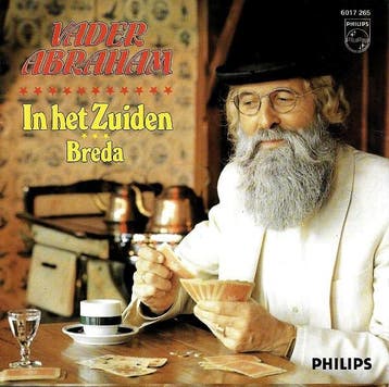 vinyl single 7 inch - Vader Abraham - In Het Zuiden, Verzenden, Zo goed als nieuw, 7 inch, Nederlandstalig