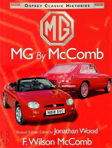 MG by McComb (Osprey Automotive Classic Histories), Algemeen, Verzenden, Jonathan Wood, Zo goed als nieuw