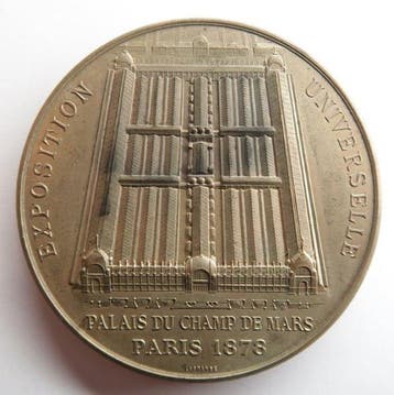 Frankrijk. Médaille en bronze Exposition universelle de