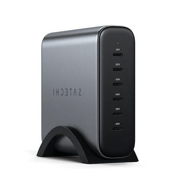 USB C oplader | 6 poorten (USB C, 200W, GaN, Power Delivery), Verzenden, Nieuw