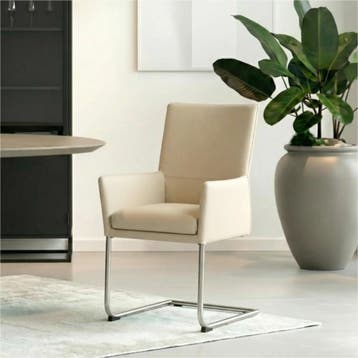Set van 8 Leren eetkamerstoelen Rumor - Toledo Betulla, Huis en Inrichting, Stoelen, Ophalen of Verzenden, Nieuw, Leer