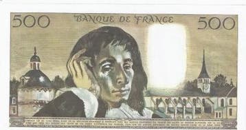 France Frankreich Pick 156 500 Francs Pascal 05/12/1968 V..., Verzenden