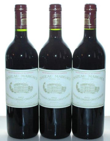 1992 Château Margaux - Margaux 1er Grand Cru Classé - 3, Verzamelen, Wijnen, Nieuw