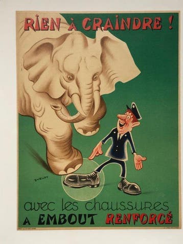 Durupt - La Litho Parisienne - RIEN À CRAINDRE ! - jaren