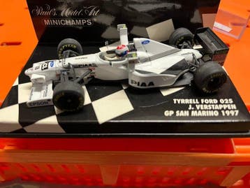 Minichamps 1:43 - Model raceauto - Tyrrel Ford 025 - Xwing, Nieuw