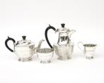 Vierdelig zilveren koffie en theeservies, Sheffield, 1937, Antiek en Kunst