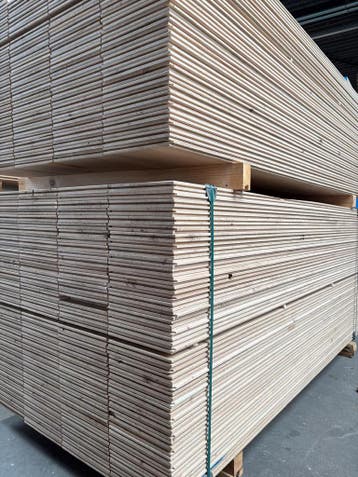 Massieve vloerdelen/dakbeschot, Ophalen, Nieuw, Vloerdelen of -planken, 10 tot 30 cm