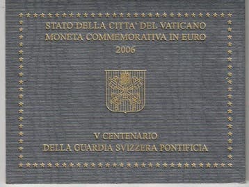 Vaticaan. 2 Euro 2006 Guardia Svizzera