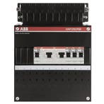 ABB uitbreidingsgroepenkast 1 fase 2 aardlekschakelaars 4, Ophalen of Verzenden, Nieuw