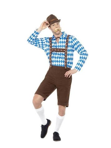 Bavarian tiroler kostuum man, Ophalen of Verzenden, Nieuw