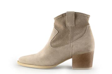 Clarks Enkellaarzen in maat 38 Beige, Verzenden, Beige, Lage of Enkellaarzen, Zo goed als nieuw