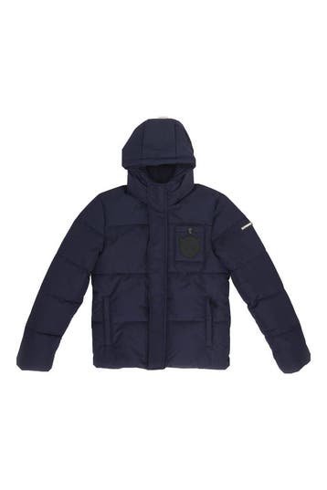 Super Rebel Jas Jongens in maat 152 Blauw, Verzenden, Zo goed als nieuw, Super Rebel, Jongen of Meisje