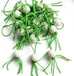 Jute giftbag + gelukspoppetje Golfbal,pepermuntjes + kaartje, Sport en Fitness, Golf, Verzenden, Nieuw, Overige typen, Overige merken
