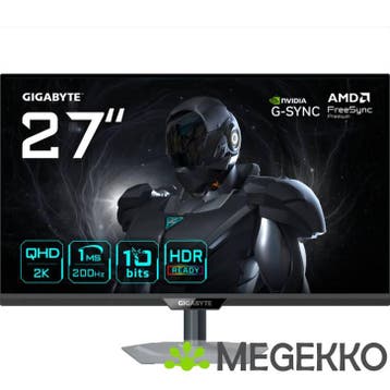 Gigabyte G27Q2 27  Quad HD 200Hz IPS Gaming monitor, Computers en Software, Monitoren, Verzenden, Nieuw, Gigabyte