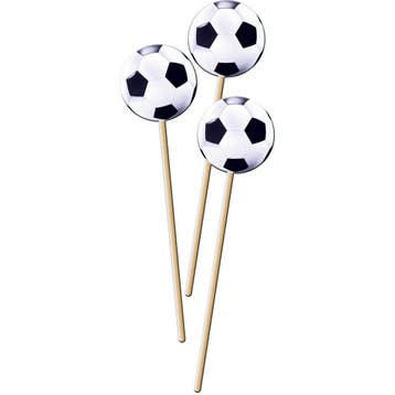 Cocktailprikker Voetbal - 8 Stuks, Ophalen of Verzenden, Nieuw