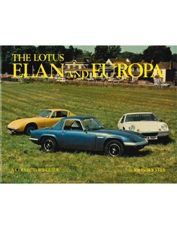 THE LOTUS ELAN AND EUROPA, Nieuw, Author