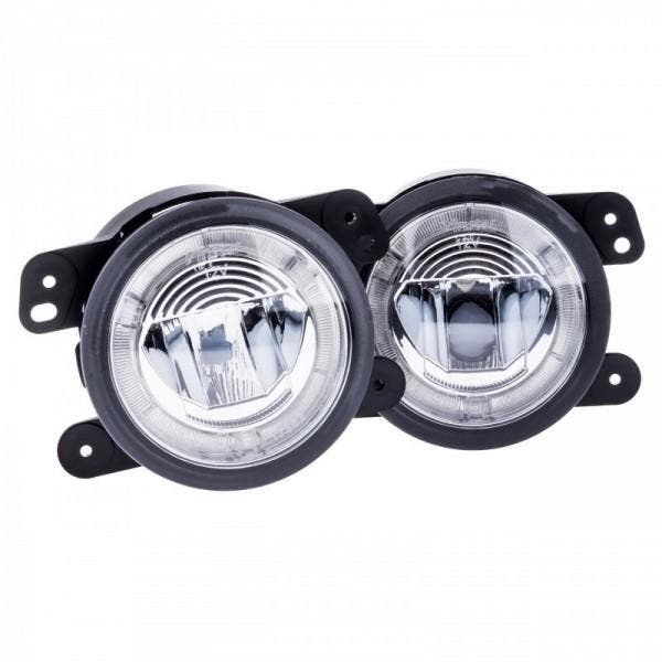 Mistlampen JEEP Wrangler JK TJ LJ (2007-2017) FULL LED, Auto-onderdelen, Overige Auto-onderdelen, Ophalen of Verzenden