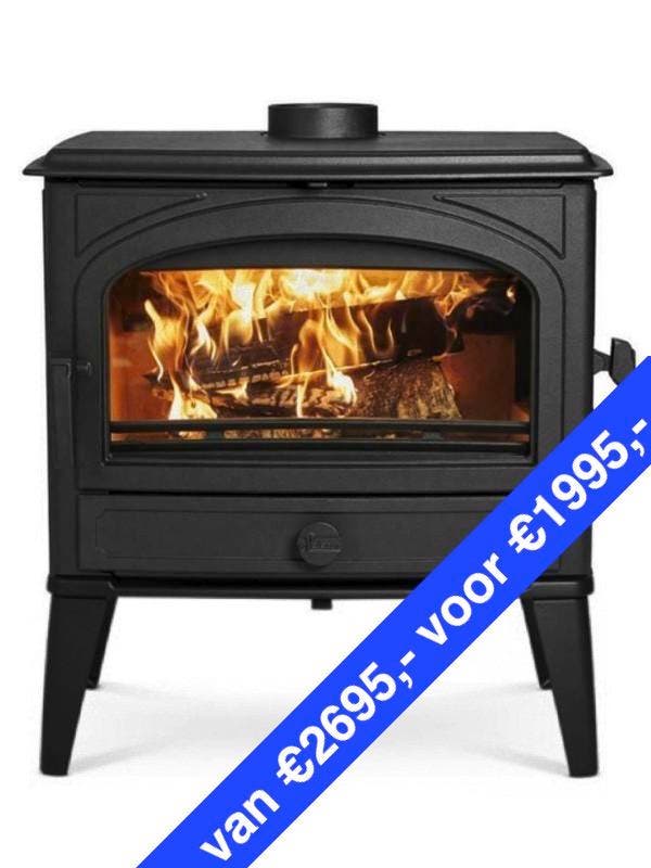 NERGENS GOEDKOPER!!! Selecta Classic 55 Showroomodel, Huis en Inrichting, Kachels, Houtkachel, Hout, Nieuw, Vrijstaand, Ophalen of Verzenden