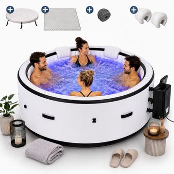 Opblaasbare Jacuzzi – Hottub – Jacuzzi, Verzenden, Nieuw, Pomp, Opblaasbaar
