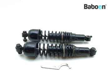 Achter Schokbreker Set BMW R 80/7 1976-1985 (R80), Verzenden, Gebruikt