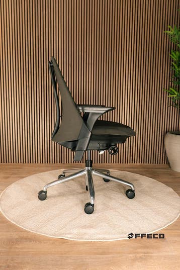 Refurbished Herman Miller Sayl Bureaustoel - Graphite, Huis en Inrichting, Verzenden, Zwart, Zo goed als nieuw, Bureaustoel