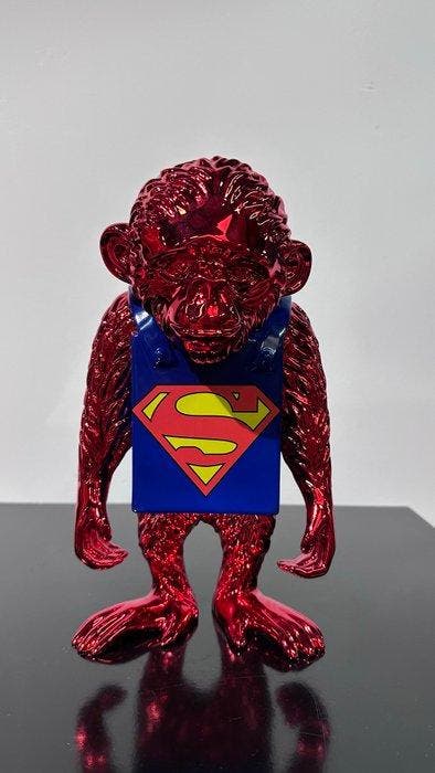 Van Apple - Street Monkey - Superman, Antiek en Kunst, Kunst | Designobjecten