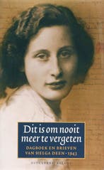 Dit is om nooit meer te vergeten 9789050188418 H. Deen, Boeken, Verzenden, Gelezen, H. Deen