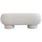 101 Copenhagen Big Foot Bench - Off White - Ongebruikt -, Huis en Inrichting, Overige materialen, 100 tot 125 cm, Zo goed als nieuw
