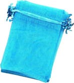 10 organza zakjes wit, Verzenden, Nieuw