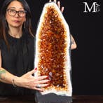 Eerste selectie kwaliteitsgeode - Cattedrale - Citrino -