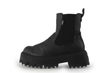 Buffalo Chelsea boots in maat 38 Zwart, Verzenden, Zwart, Overige typen, Zo goed als nieuw