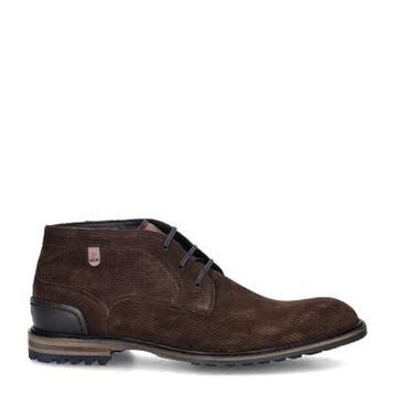 Floris van Bommel Crepi veterboots voor heren in het Bruin, Verzenden, Nieuw, Bruin, Floris van Bommel