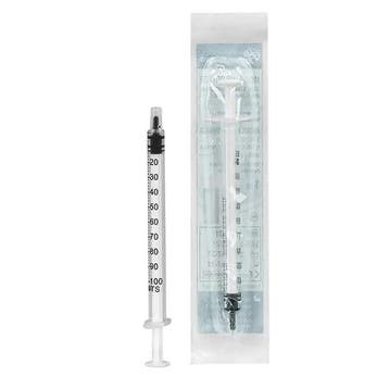 Mediware Insuline spuit Leur 1 ml 100 stuks, Verzenden, Nieuw