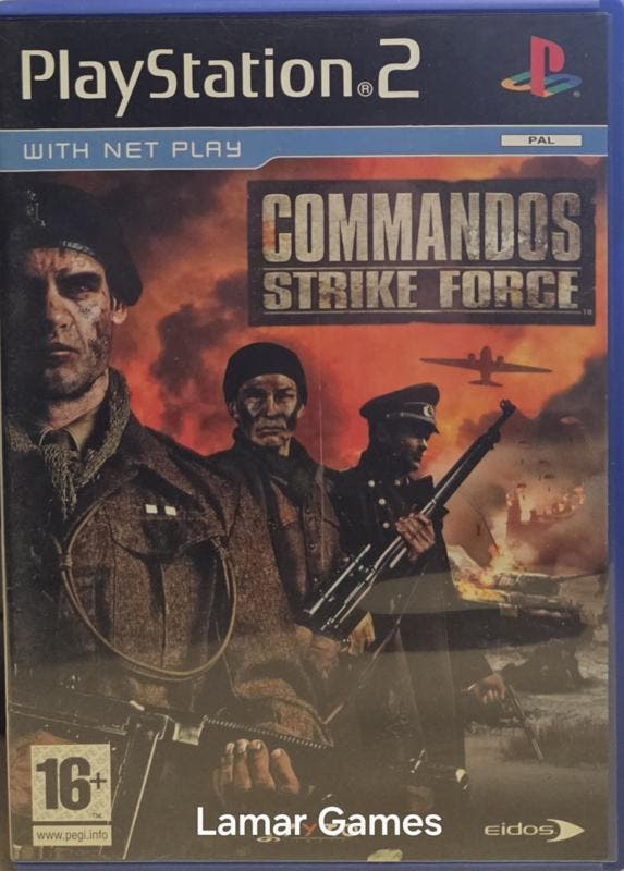 Commandos Strike Force (ps2 used game), Spelcomputers en Games, Games | Sony PlayStation 2, Zo goed als nieuw, Ophalen of Verzenden