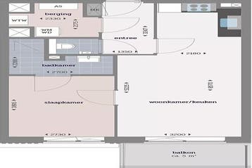 Appartement Kasteellaan in Den Haag, Huizen en Kamers, Huizen te huur, Den Haag, Den Haag, Via bemiddelaar, Appartement