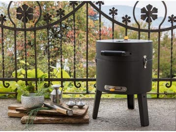 Boretti Tonello - Houtskoolbarbecue - Ø 37 cm - Draagbaar -, Verzenden, Nieuw
