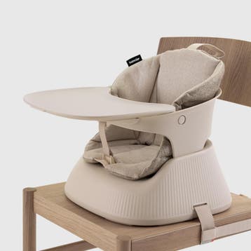 Hannie Draagbare Kinderstoel in White Sand, Verzenden, Nieuw, Meegroeistoel, Gordel(s)