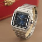 Cartier - Santos de Cartier - Blue Dial - WSSA0071 - Heren -, Nieuw