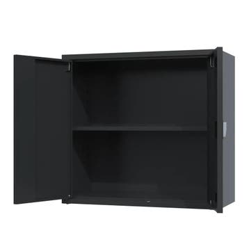 Nieuwe archiefkast - 75x80x38cm - roldeurkast - zwart, Huis en Inrichting, Kasten | Roldeurkasten en Archiefkasten, Nieuw, Minder dan 100 cm